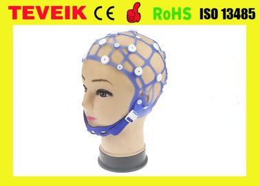 فصل قبعة EEG ، 20 يؤدي إمدادات قبعة القطب الكهربائي Eeeg من teveik