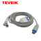 Datex One Piece 10 Pin 3 Leads TPU Ecg Patient Cable