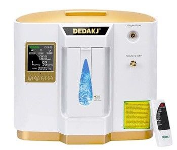 DedaKj Home Use مُكثّف أوكسجين محمول نوع 7 لتر / دقيقة مع جهاز تحكم عن بعد