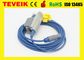 MS3-109069 Edan Compatible SpO2 Sensor، Readel 6pins Audlt Finger Clip Medical cable