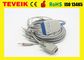 Direclty Supply Edan SE-3 SE-601A 10 EKG Cable lead with DIN 3.0 IEC Standard